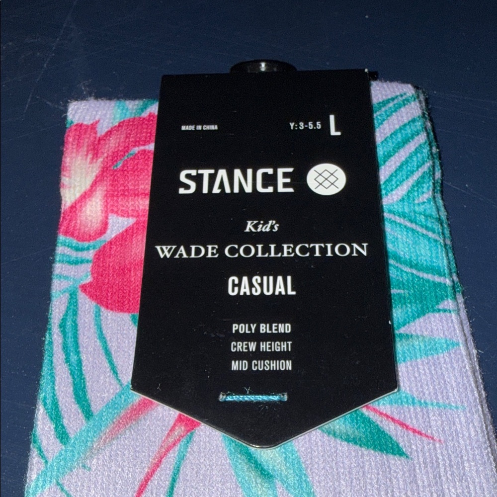Stance Tropical Floral Crew Youth Socks